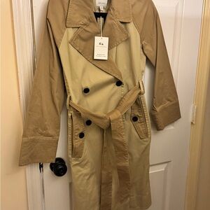 Beige Trench Coat for Women